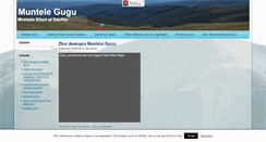 Desktop Screenshot of muntele-gugu.ro
